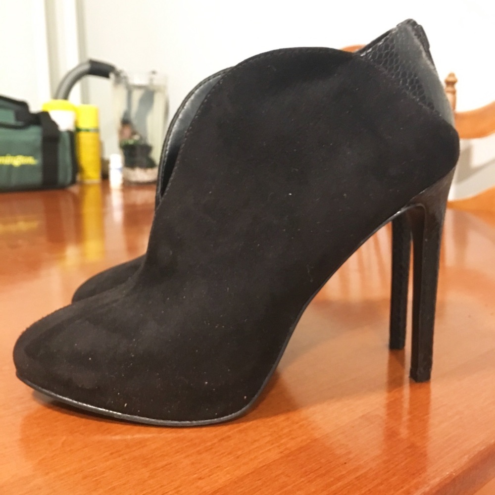 Nine West Black Booties